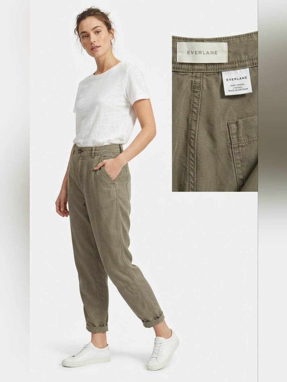 118. Evelane 100% Tencil Slacks